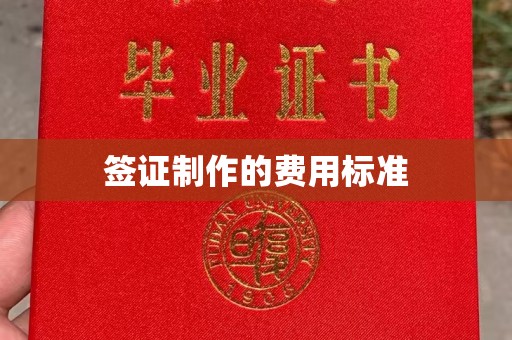 和硕签证制作的费用标准