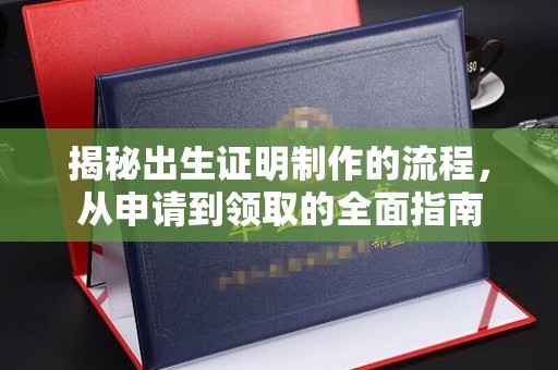 和硕揭秘出生证明制作的流程，从申请到领取的全面指南