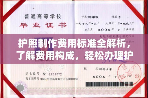 和硕护照制作费用标准全解析，了解费用构成，轻松办理护照